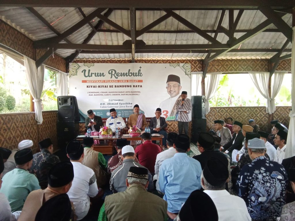 Calon Gubernur Ahmad Syaiku dan Ilham Habibi Raih Dukungan Besar dari Ulama Jawa Barat