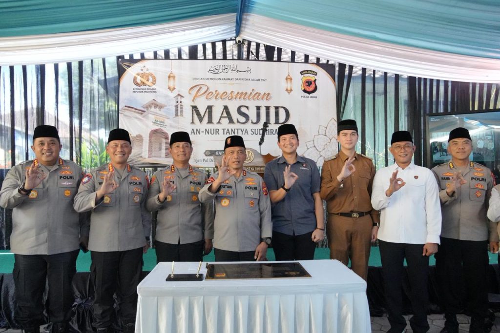 Kapolda Jabar Resmikan Masjid An Nur Tantya Sudhirajati: Wujud Pengabdian Abadi Alumni Akpol 2003 untuk Masyarakat